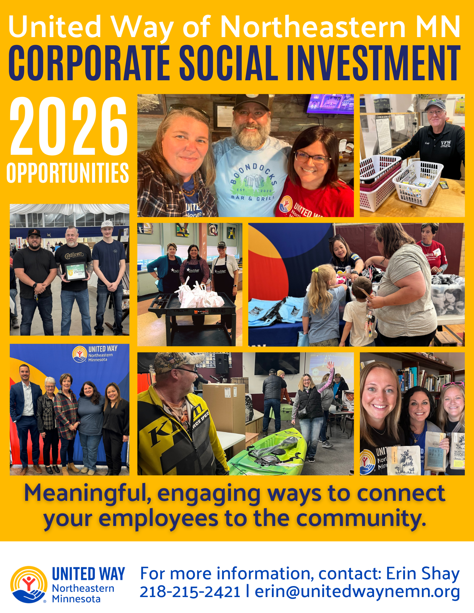Corporate Social Investment | United Way of Northeastern Minnesota